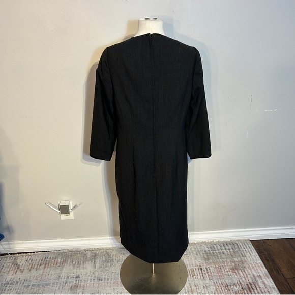 Vintage Bespoke Custom Tailored Dress and Jacket set in Wool and Silk lining - Picture 4 of 16